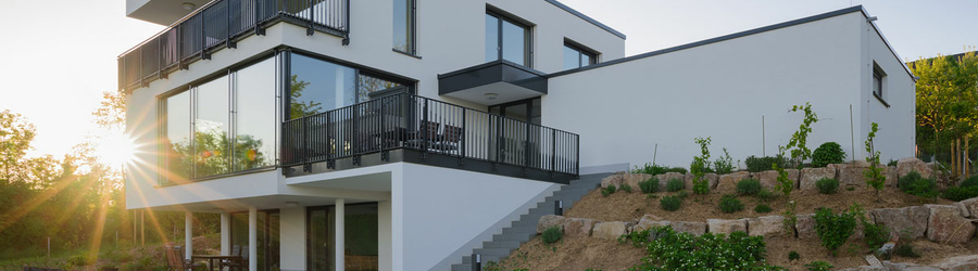 Neubau eines Wohnhauses mit Garage © Hartmann Architektur GmbH