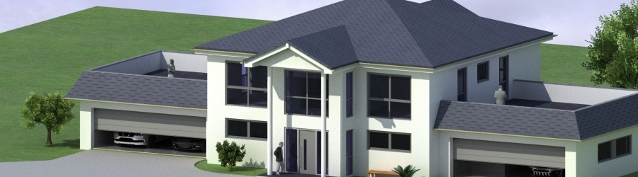Neubau Einfamilienhaus in Lütgenrode - Visualisierung IGS